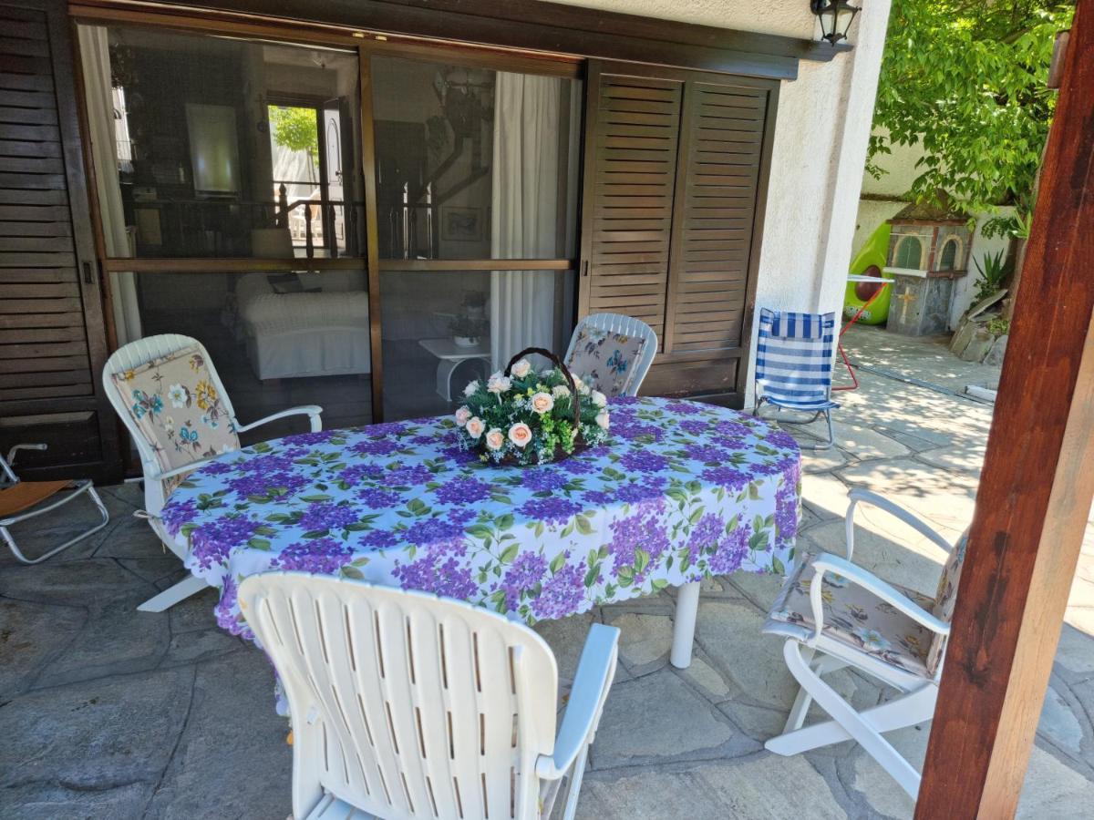 Beachfront Villa 100M From Sea For Up To 10 Guests Siviri Eksteriør billede